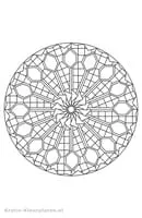 Mandalas Geo kleurplaat 23